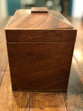 English Tea Caddy in Rosewood