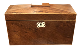 English Tea Caddy in Rosewood