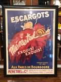 European Vintage Art Poster Reproduced in the 1960s