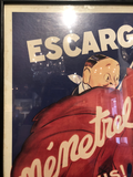 European Vintage Art Poster Reproduced in the 1960s