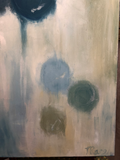 "Floating" Oil on Canvas by Local Atlanta Artist Nancy Race