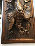 French Carved Fruit of the Hunt Panels - a Pair