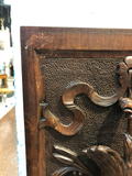 French Carved Fruit of the Hunt Panels - a Pair