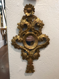 French Gilt Fragments With Mirrors - a Pair