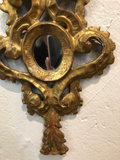 French Gilt Fragments With Mirrors - a Pair