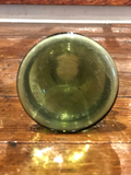 French Green Glass Inkwell