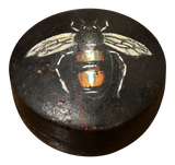 Geisha Powder Box With Hand-Painted Bee