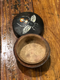 Geisha Powder Box With Hand-Painted Bee