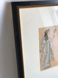 Greek Gouache Painting by Russian Artist