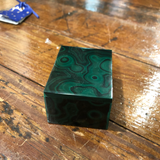 Green Genuine Malachite Box