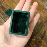 Green Genuine Malachite Box