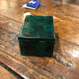 Green Genuine Malachite Box