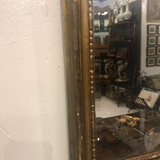 Italian Gilt Mirror Ribbons Adorn Corners
