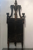 Italian Gilt Mirror Ribbons Adorn Corners