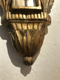 Late 18th Century Gilt and Carved Wood Barometer