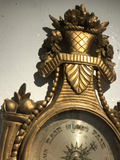 Late 18th Century Gilt and Carved Wood Barometer