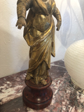 Late 18th Century St. Margaret on Base