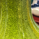 Mid-Century Modern 2-Tiered Large Gourd Vase