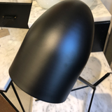 Mid-Century Modern Black Metal Task Desk Lamp