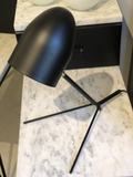 Mid-Century Modern Black Metal Task Desk Lamp