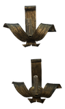 Mid-Century Spanish Wall Sconces - a Pair
