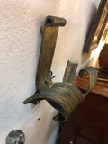 Mid-Century Spanish Wall Sconces - a Pair