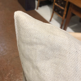 Modern Metallic Linen Pillow