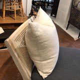Modern Metallic Linen Pillow