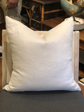Modern Metallic Linen Pillow