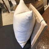 Modern Metallic Linen Pillow