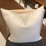 Modern Metallic Linen Pillow