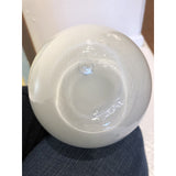 Modern White Glass Vase
