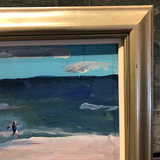 Oil Painting of the Beach by Kellson Pound