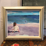 Oil Painting of the Beach by Kellson Pound