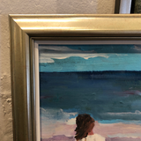 Oil Painting of the Beach by Kellson Pound