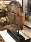 Old Wheel on Stand