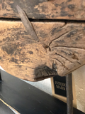 Old Wheel on Stand