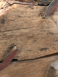 Old Wheel on Stand