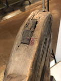 Old Wheel on Stand