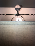 One of a Kind Crystal Lamps - a Pair