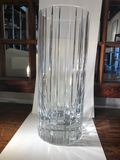 Out of Production Baccarat Cut Crystal Vase in the Harmonie Pattern