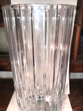 Out of Production Baccarat Cut Crystal Vase in the Harmonie Pattern