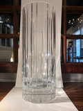 Out of Production Baccarat Cut Crystal Vase in the Harmonie Pattern