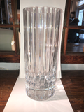 Out of Production Baccarat Cut Crystal Vase in the Harmonie Pattern