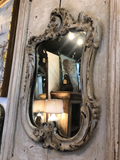 Painted French Trumeau Mirror
