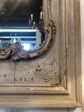 Painted French Trumeau Mirror