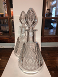 Pair of Baccarat Cut Crystal Decanters
