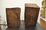 Pair of Carved Wood Corbels