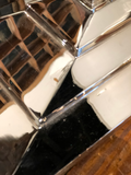 Pair of French Chrome Lamps