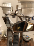 Pair of French Chrome Lamps